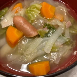 日持ちする、野菜たっぷり簡単ポトフ！